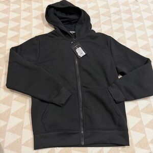 Blu rock New York black full zip hoodie jacket